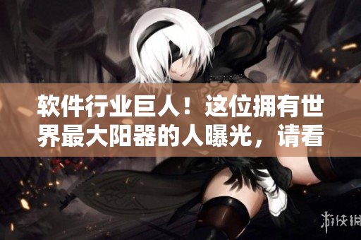软件行业巨人！这位拥有世界最大阳器的人曝光，请看图