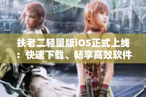 扶老二轻量版iOS正式上线：快速下载、畅享高效软件！