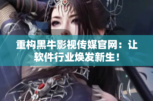 重构黑牛影视传媒官网：让软件行业焕发新生！