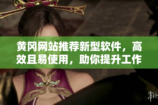 黄冈网站推荐新型软件，高效且易使用，助你提升工作效率！
