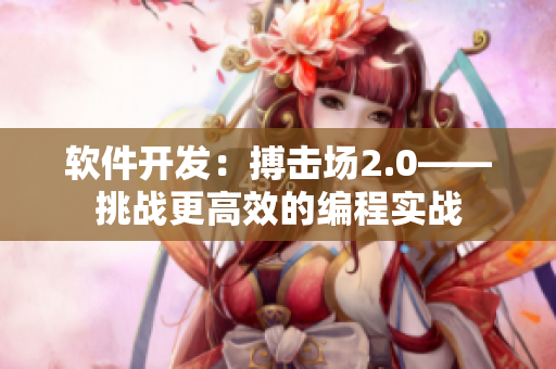 软件开发：搏击场2.0——挑战更高效的编程实战