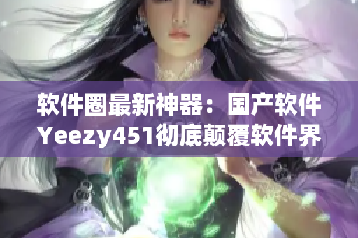 软件圈最新神器：国产软件Yeezy451彻底颠覆软件界