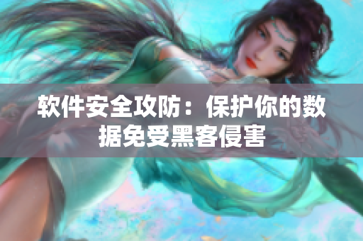 软件安全攻防：保护你的数据免受黑客侵害