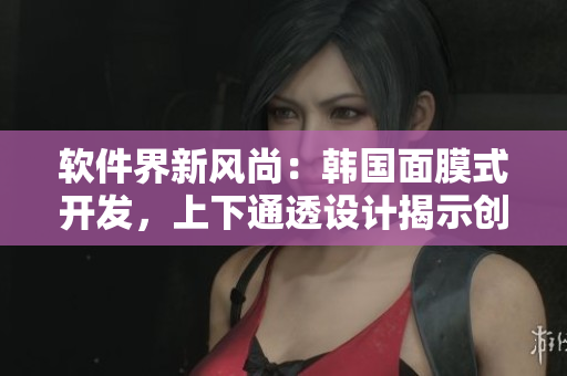 软件界新风尚：韩国面膜式开发，上下通透设计揭示创新软件开发之道