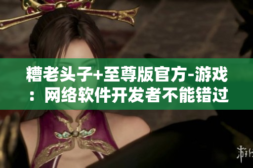 糟老头子+至尊版官方-游戏：网络软件开发者不能错过的实用工具！