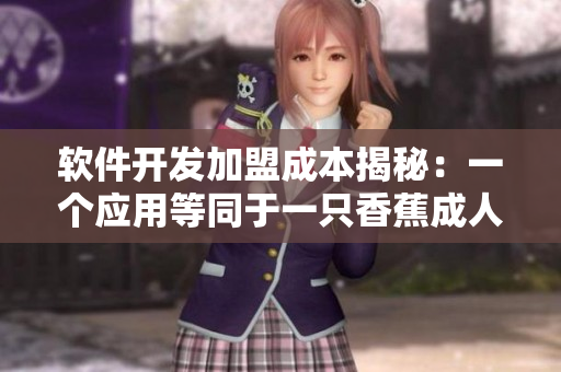 软件开发加盟成本揭秘：一个应用等同于一只香蕉成人用品店的加盟费用