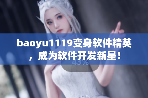 baoyu1119变身软件精英，成为软件开发新星！