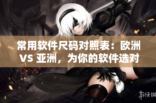 常用软件尺码对照表：欧洲 VS 亚洲，为你的软件选对正确尺码！