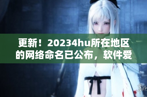 更新！20234hu所在地区的网络命名已公布，软件爱好者不可错过的新网名！