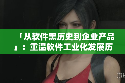 「从软件黑历史到企业产品」：重温软件工业化发展历程