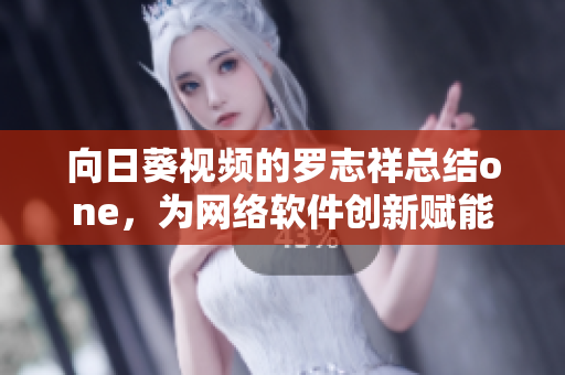 向日葵视频的罗志祥总结one，为网络软件创新赋能