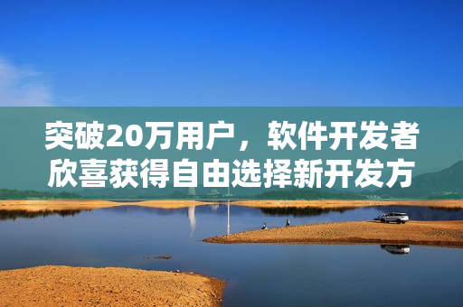 突破20万用户，软件开发者欣喜获得自由选择新开发方向的奖励游戏