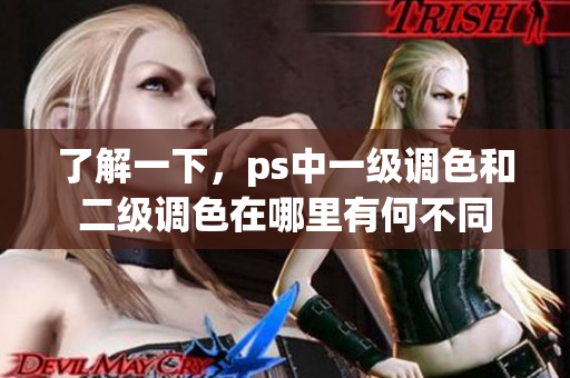 了解一下，ps中一级调色和二级调色在哪里有何不同