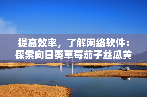 提高效率，了解网络软件：探索向日葵草莓茄子丝瓜黄瓜芭乐小猪的软件应用
