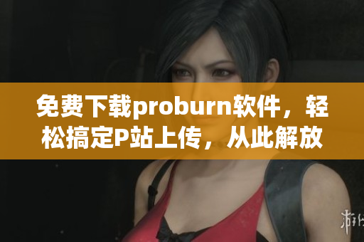 免费下载proburn软件，轻松搞定P站上传，从此解放双手