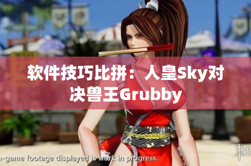 软件技巧比拼：人皇Sky对决兽王Grubby