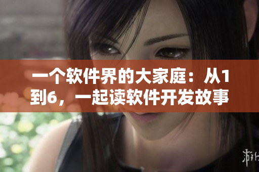 一个软件界的大家庭：从1到6，一起读软件开发故事