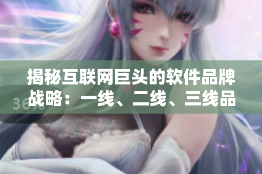 揭秘互联网巨头的软件品牌战略：一线、二线、三线品牌的背后故事