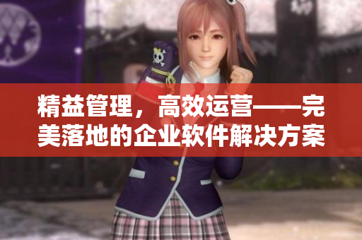 精益管理，高效运营——完美落地的企业软件解决方案