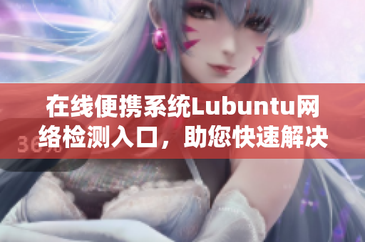 在线便携系统Lubuntu网络检测入口，助您快速解决软件问题！