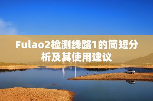 Fulao2检测线路1的简短分析及其使用建议
