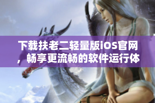 下载扶老二轻量版iOS官网，畅享更流畅的软件运行体验