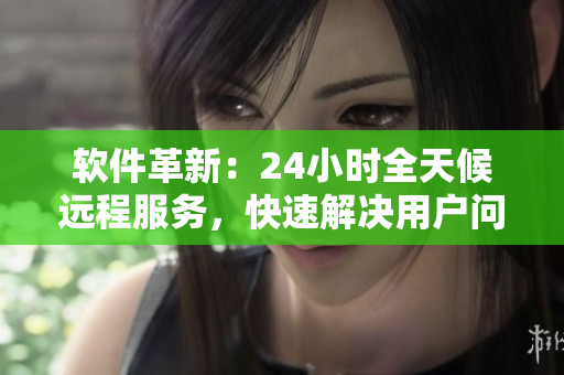 软件革新：24小时全天候远程服务，快速解决用户问题