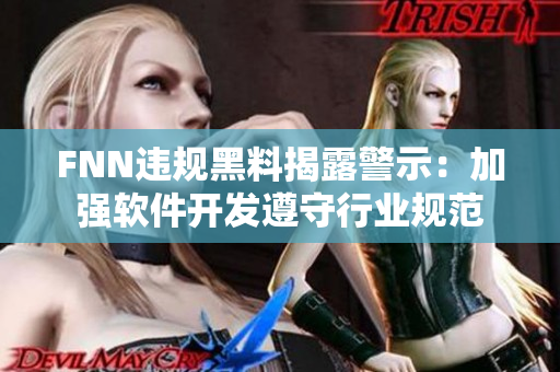 FNN违规黑料揭露警示：加强软件开发遵守行业规范