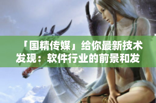 「国精传媒」给你最新技术发现：软件行业的前景和发展趋势