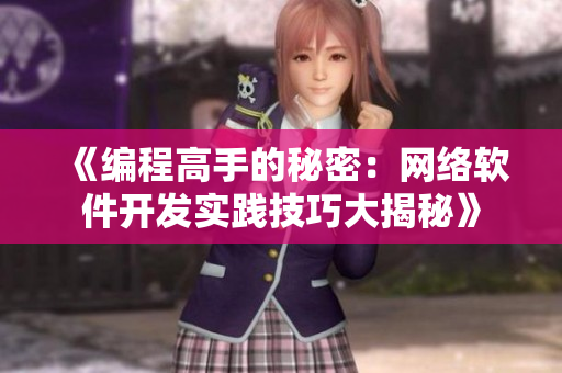 《编程高手的秘密：网络软件开发实践技巧大揭秘》