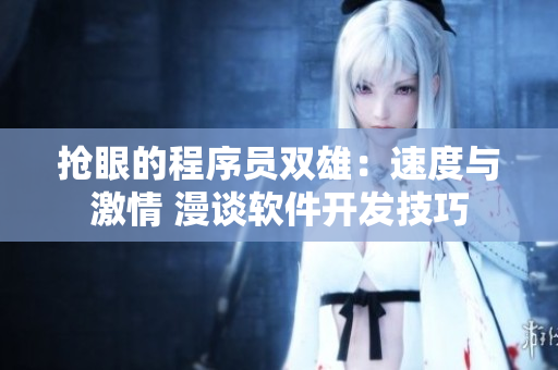 抢眼的程序员双雄：速度与激情 漫谈软件开发技巧