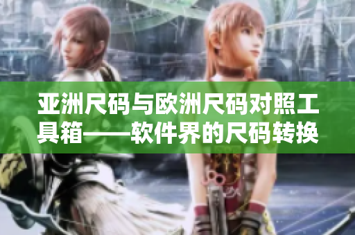 亚洲尺码与欧洲尺码对照工具箱——软件界的尺码转换神器