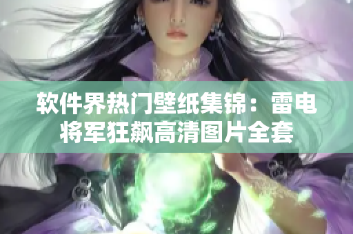 软件界热门壁纸集锦：雷电将军狂飙高清图片全套