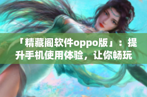 「精藏阁软件oppo版」：提升手机使用体验，让你畅玩网络世界