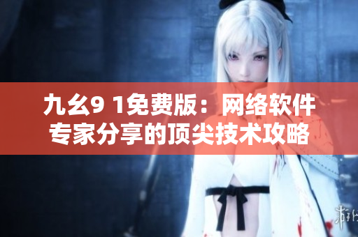 九幺9 1免费版：网络软件专家分享的顶尖技术攻略