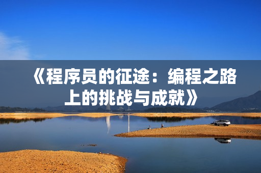 《程序员的征途：编程之路上的挑战与成就》