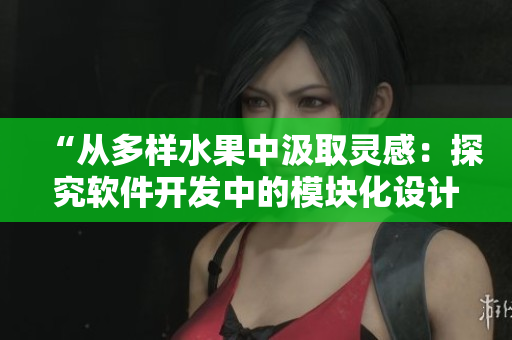 “从多样水果中汲取灵感：探究软件开发中的模块化设计与整合策略”