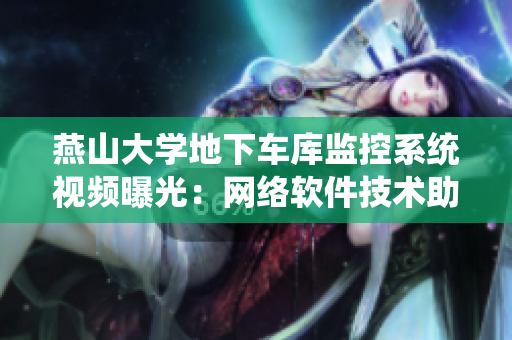 燕山大学地下车库监控系统视频曝光：网络软件技术助力校园安防管理