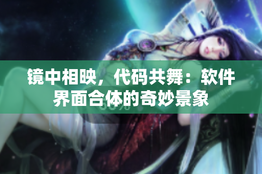 镜中相映，代码共舞：软件界面合体的奇妙景象