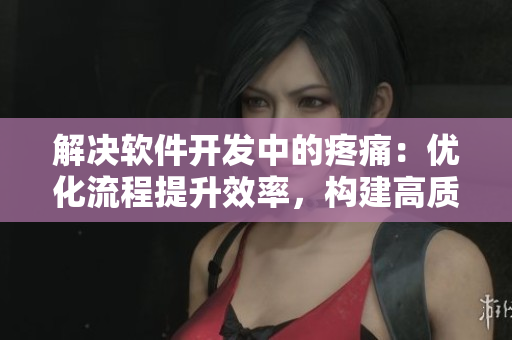 解决软件开发中的疼痛：优化流程提升效率，构建高质量项目