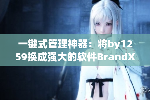 一键式管理神器：将by1259换成强大的软件BrandX