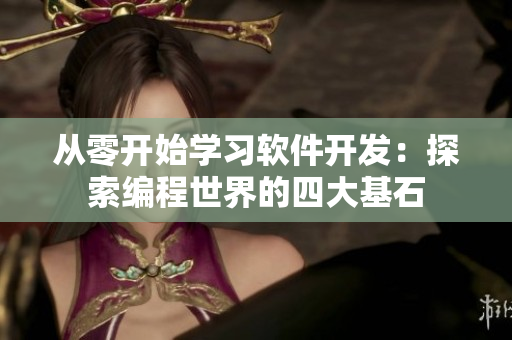 从零开始学习软件开发：探索编程世界的四大基石