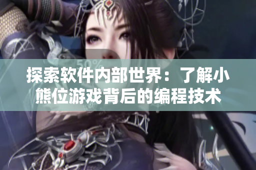 探索软件内部世界：了解小熊位游戏背后的编程技术