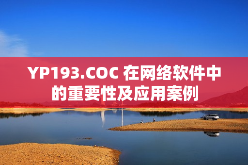 YP193.COC 在网络软件中的重要性及应用案例