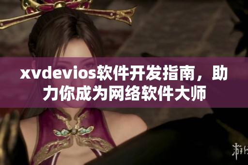 xvdevios软件开发指南，助力你成为网络软件大师