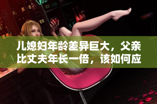 儿媳妇年龄差异巨大，父亲比丈夫年长一倍，该如何应对家庭关系？