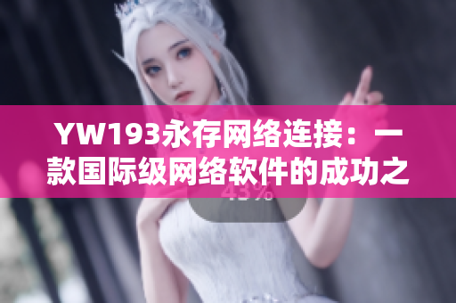 YW193永存网络连接：一款国际级网络软件的成功之路