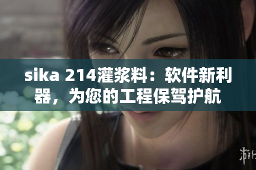sika 214灌浆料：软件新利器，为您的工程保驾护航