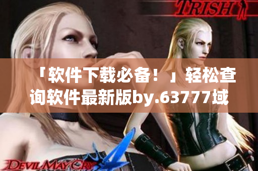 「软件下载必备！」轻松查询软件最新版by.63777域名