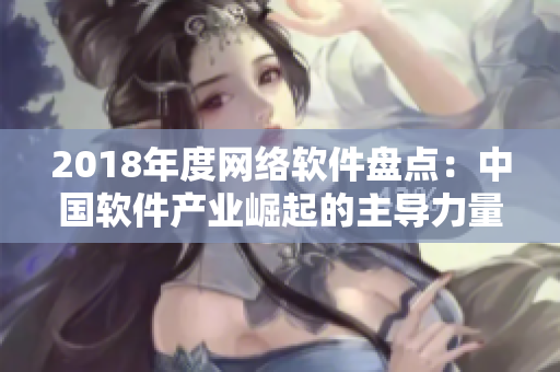 2018年度网络软件盘点：中国软件产业崛起的主导力量